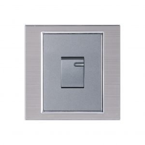 Stylish and durable AQUA Platinum 1 Gang 2 Way Switch for modern homes and offices – Al Rehman Corporation Islamabad.