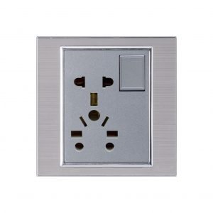 Buy AQUA Platinum Single Universal Socket from Al Rehman Corporation, the best electrical store in Islamabad.