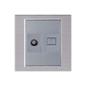 Buy AQUA Platinum TV Plus Telephone Socket at Al Rehman Corporation Islamabad