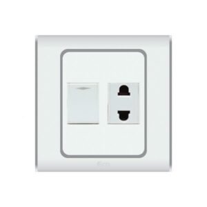 Buy Paradise ECO 1 Gang Switch Plus 1 Socket at Al Rehman Corporation Islamabad