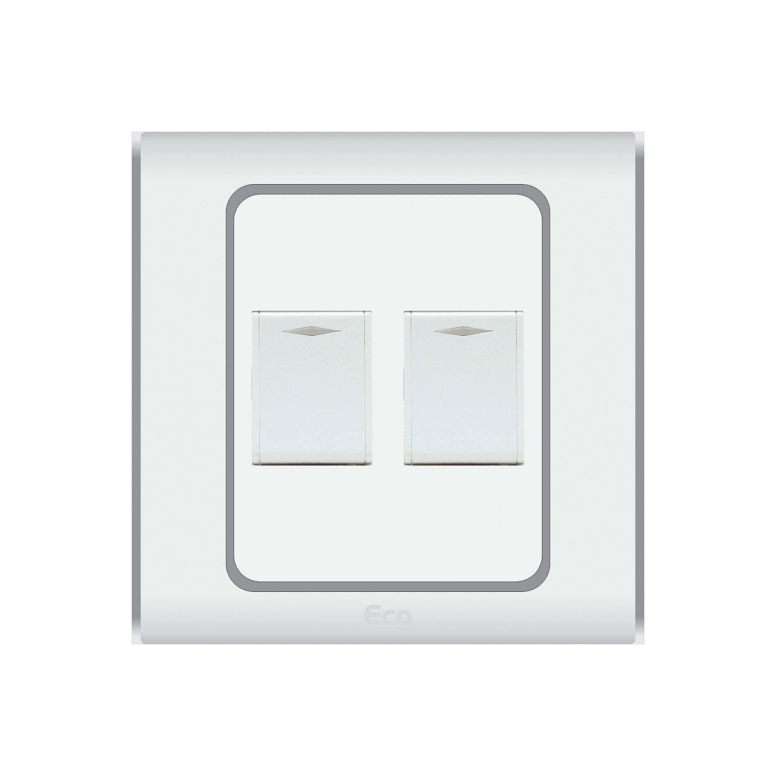 Buy Paradise ECO 2 Gang Switch at Al Rehman Corporation Islamabad