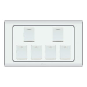 Buy Paradise ECO 6 Gang Switch from Al Rehman Corporation Islamabad